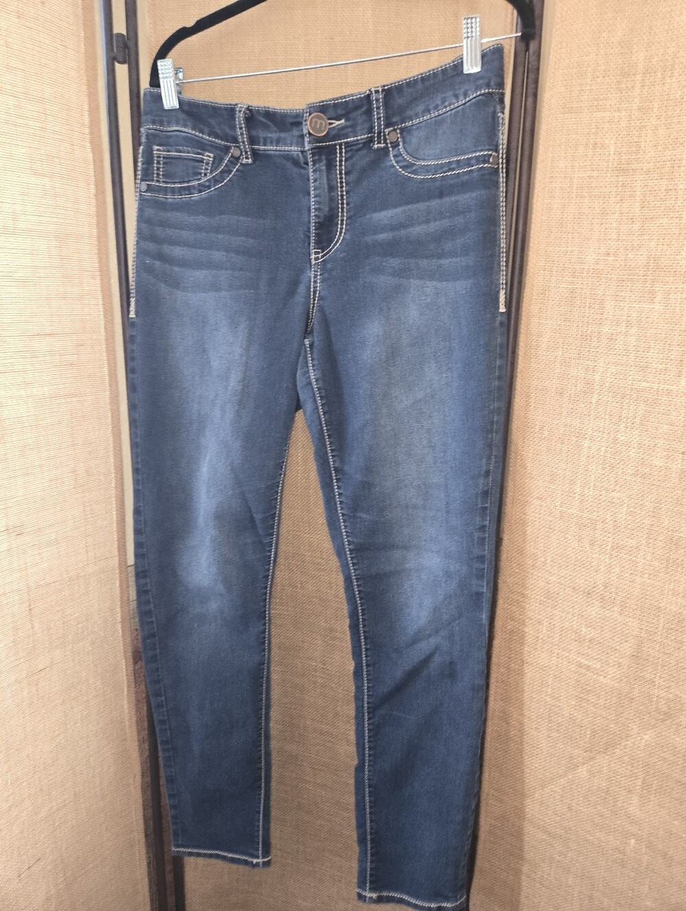 Maurices Mid-rise Blue Jeans 14 REG Casual Comfy Stretch Casual Business Casual